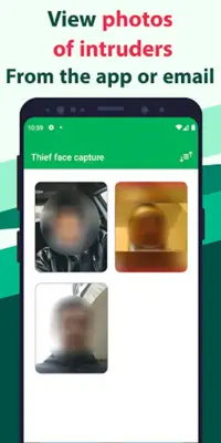 Thief face capture android App screenshot 1